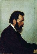 Portrait of architect Aleksey Ivanovich Shevtsov llya Yefimovich Repin